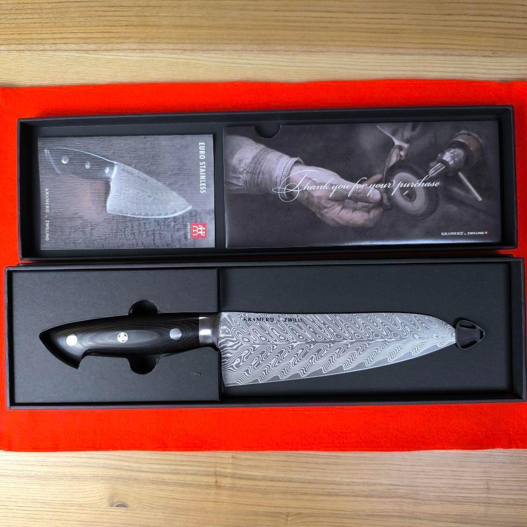 【新品】 ZWILLNG ツヴィリング ボブ・クレーマーシェフナイフ 18 cm