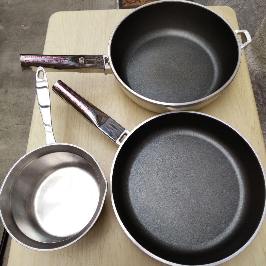 12月16日までお値下中♪アサヒ軽金属フライパン鍋まとめて