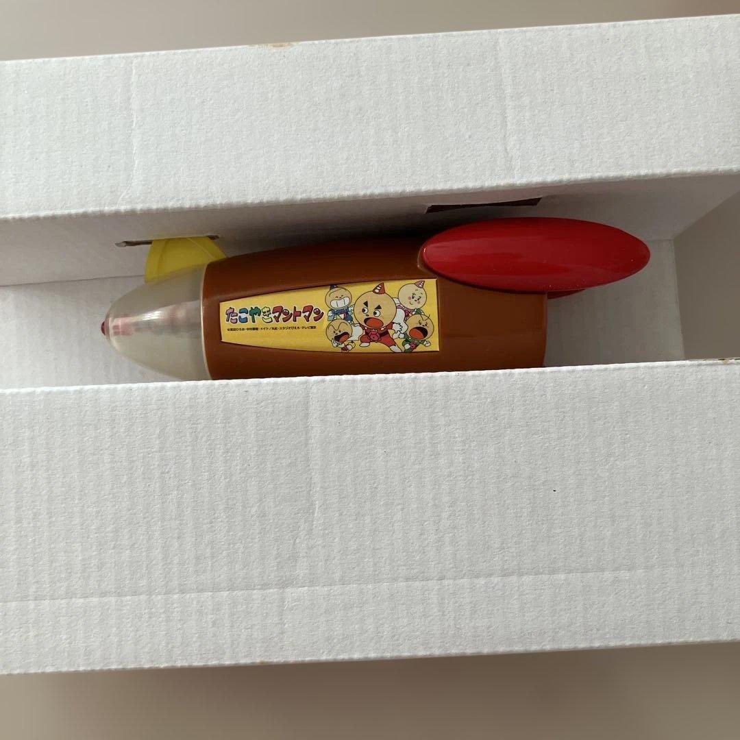 たこやきマントマン たこやきソースレーザー 箱付き - メルカリ