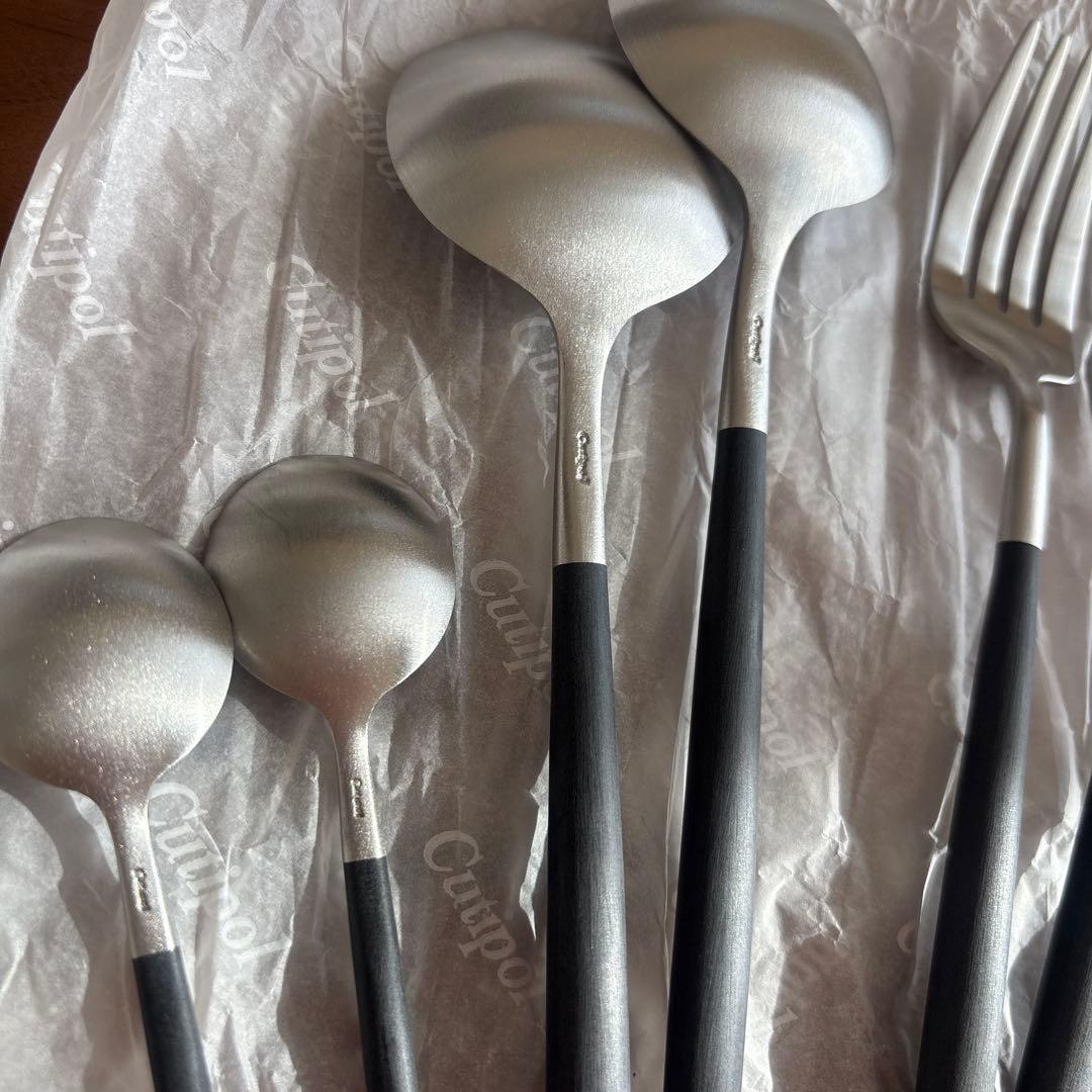 正規品　クチポール　GOA　ブラック＆シルバー　４種×各２