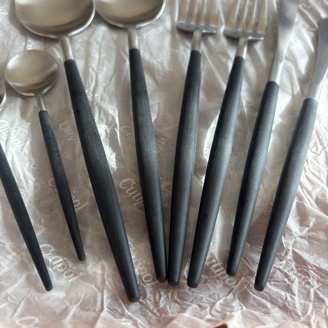 正規品　クチポール　GOA　ブラック＆シルバー　４種×各２