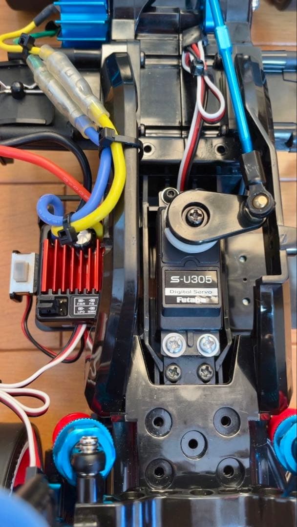 TAMIYA】 M-05 シャーシ（メカ付き） NSU TT ボディー付き - メルカリ