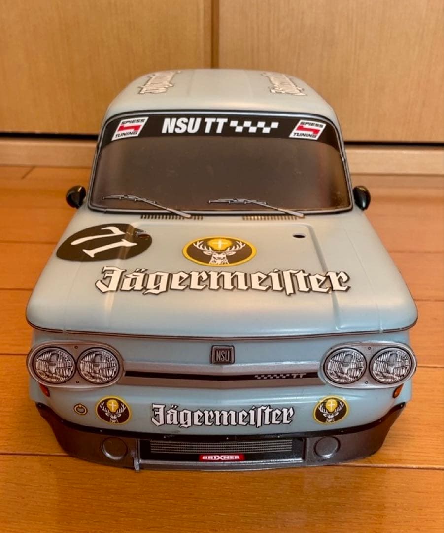 TAMIYA】 M-05 シャーシ（メカ付き） NSU TT ボディー付き - メルカリ