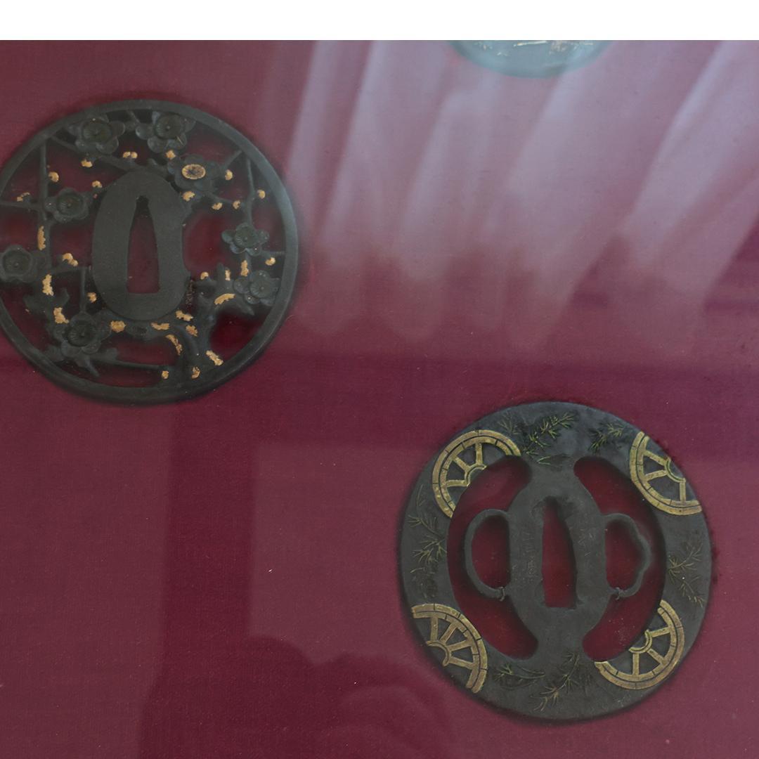 最終値下げ】日本刀装具（鍔）5点セット（ケース付き）の通販はau PAY