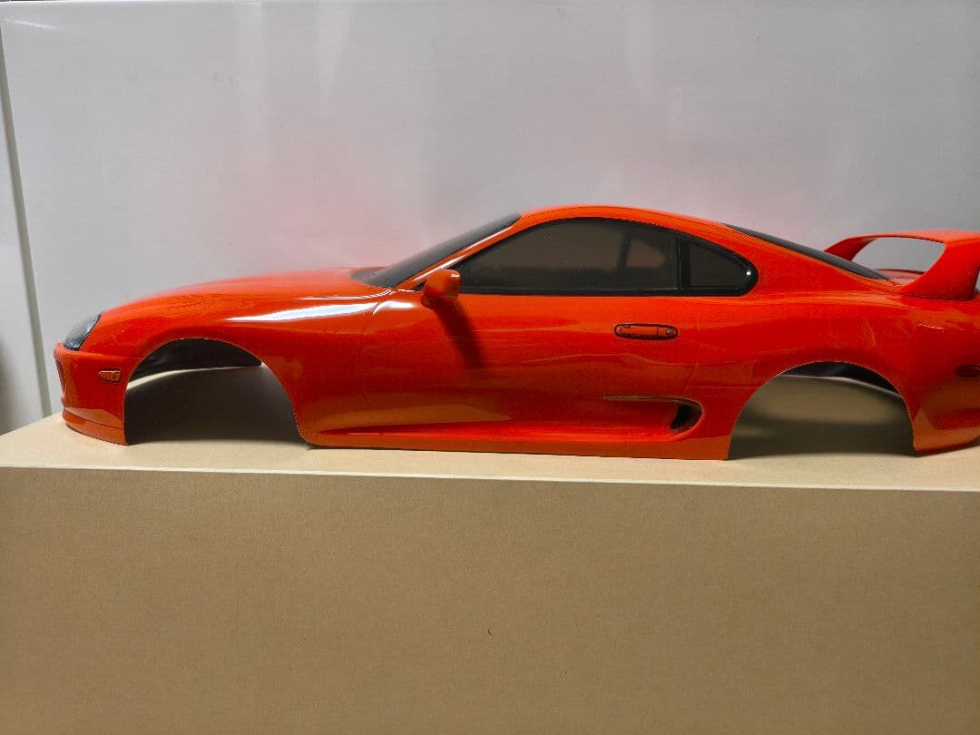 タミヤ ラジコン RC トヨタ スープラ 塗装済スペアボディ