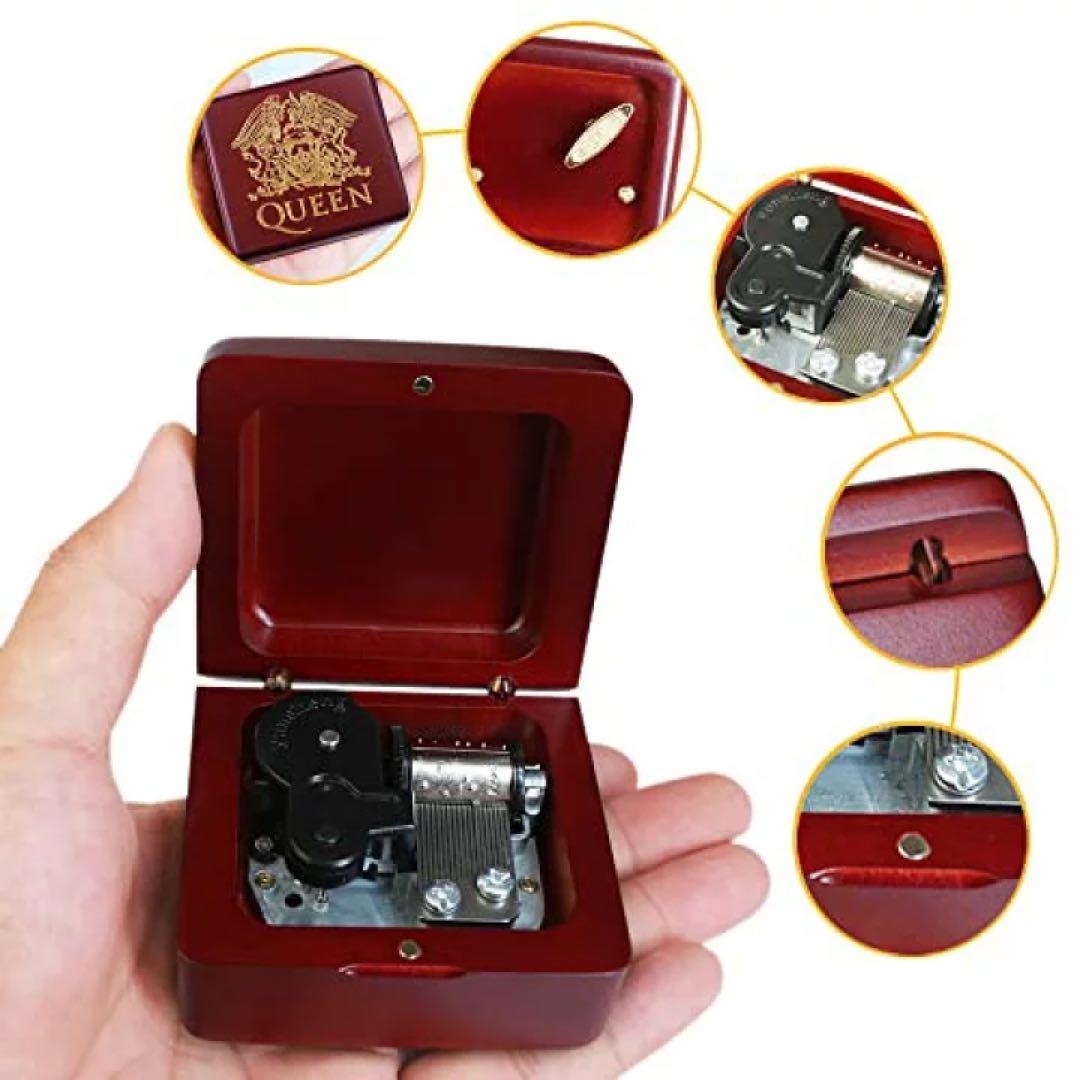 Sinzyo オルゴール 木製ミュージックボックス 記念日 誕生日 プレゼント