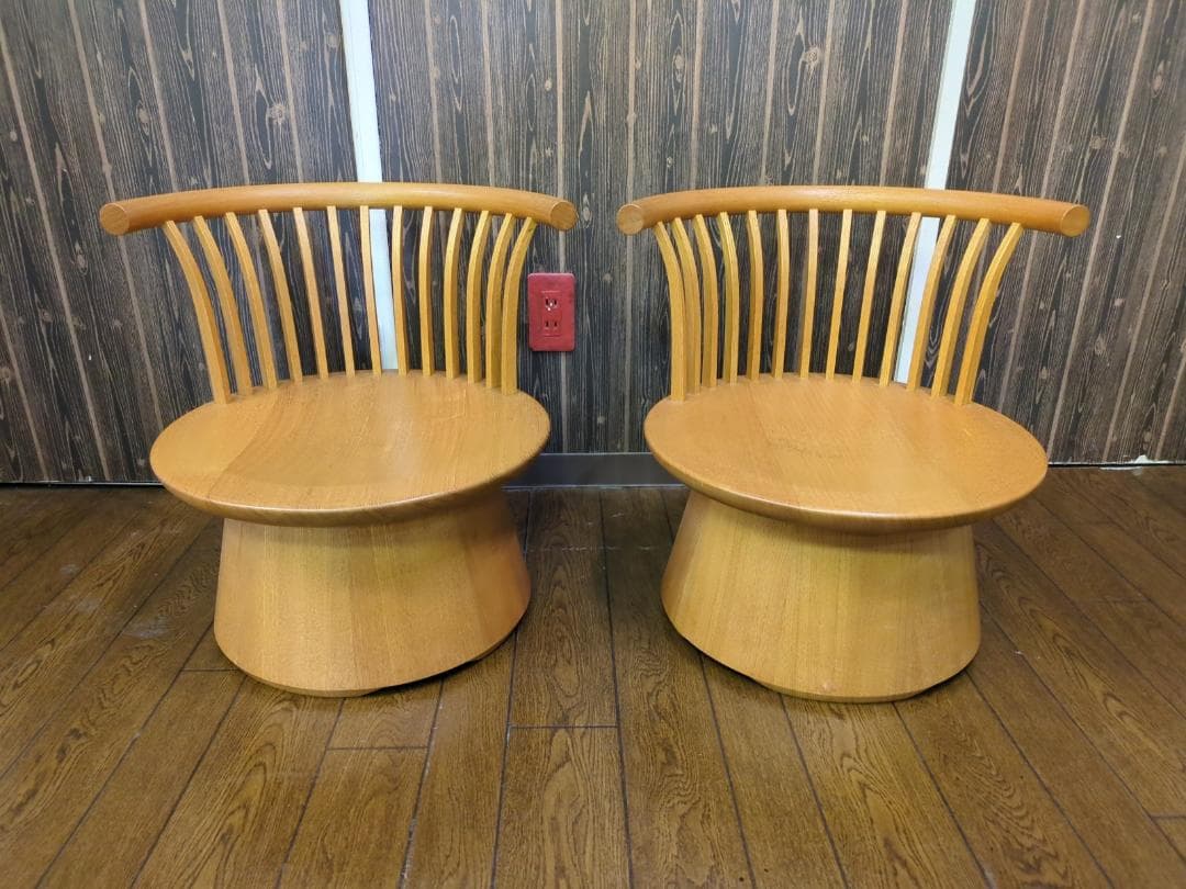 〈即購入可〉井崎正治 家具職人 木製チェア セット販売 現状渡し