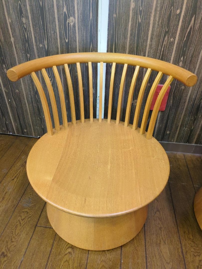 〈即購入可〉井崎正治 家具職人 木製チェア セット販売 現状渡し