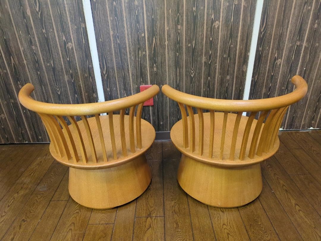 〈即購入可〉井崎正治 家具職人 木製チェア セット販売 現状渡し