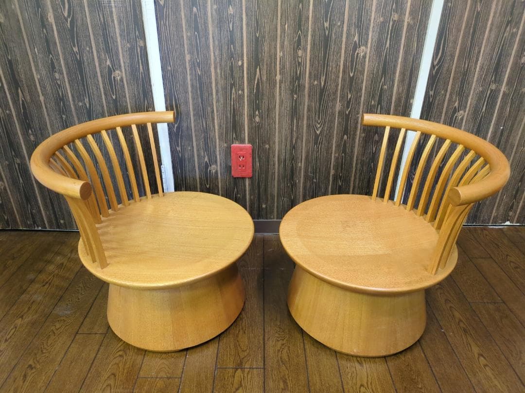 〈即購入可〉井崎正治 家具職人 木製チェア セット販売 現状渡し