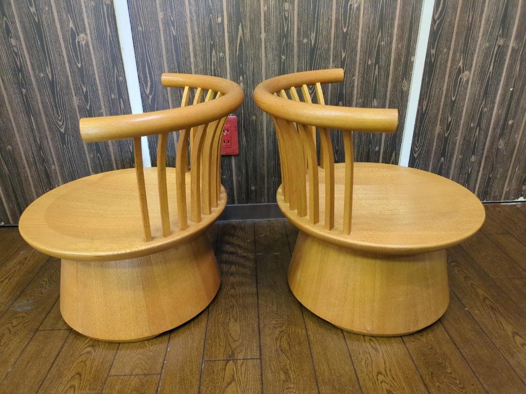 〈即購入可〉井崎正治 家具職人 木製チェア セット販売 現状渡し