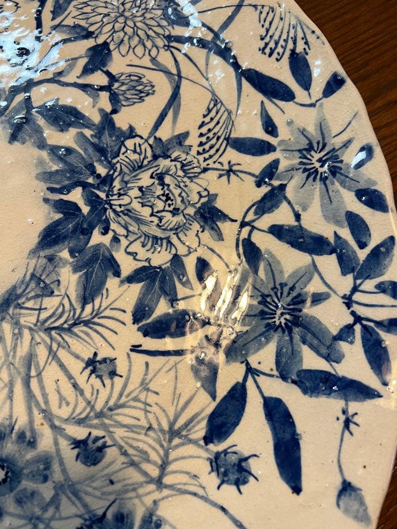 信楽　壺九郎大皿　42㎝×52㎝