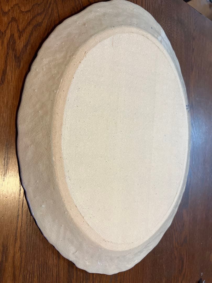 信楽　壺九郎大皿　42㎝×52㎝