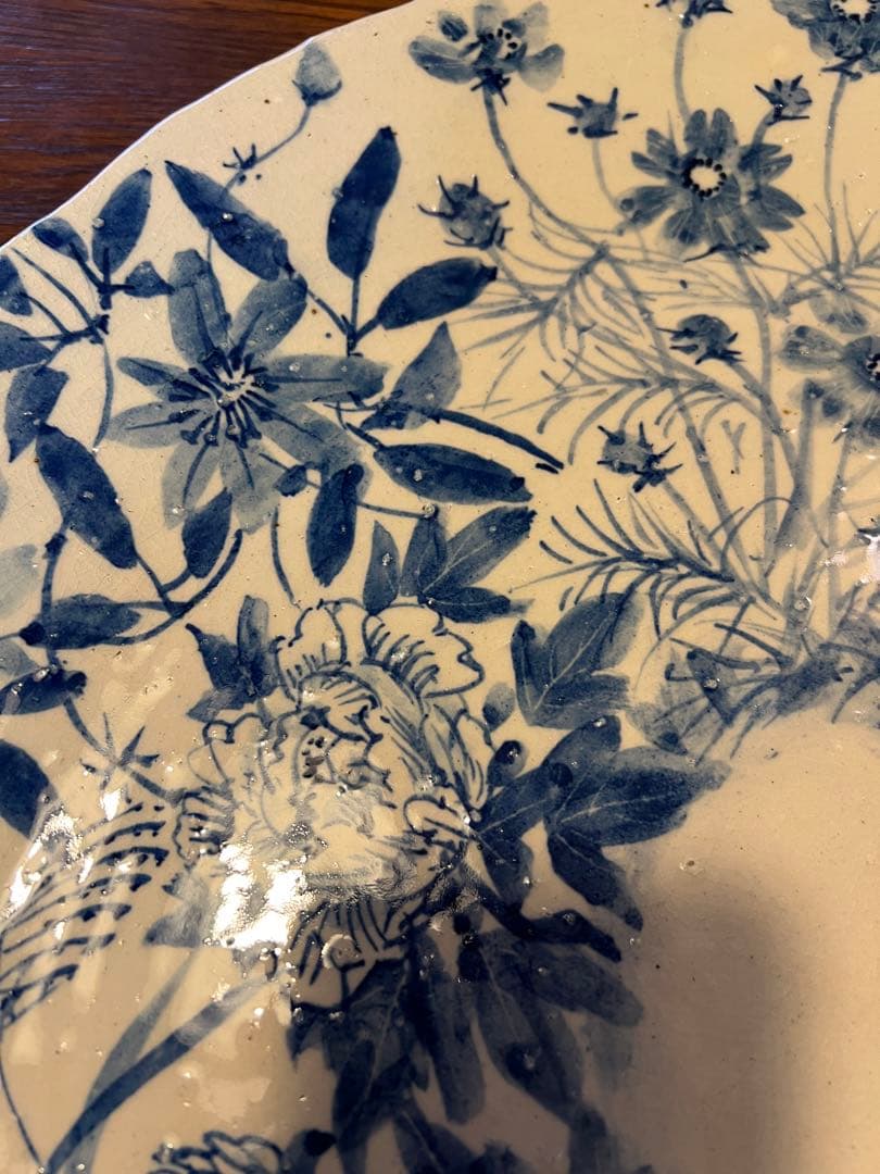 信楽　壺九郎大皿　42㎝×52㎝