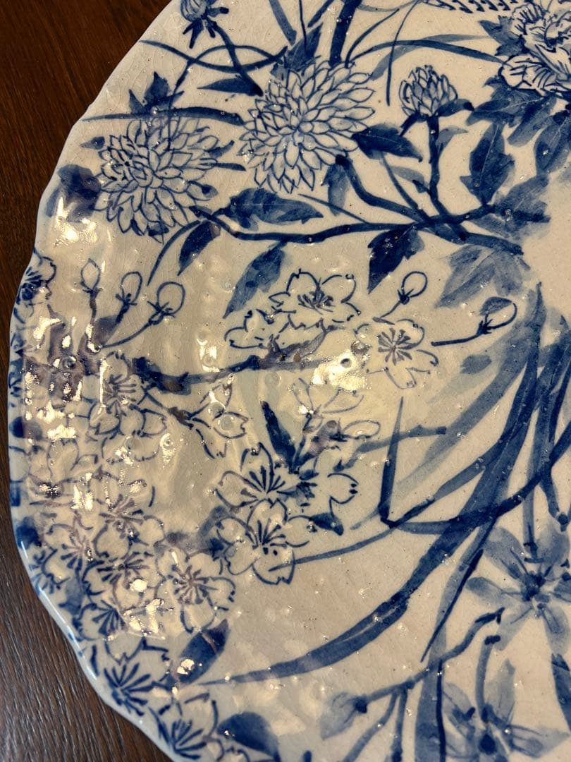 信楽　壺九郎大皿　42㎝×52㎝