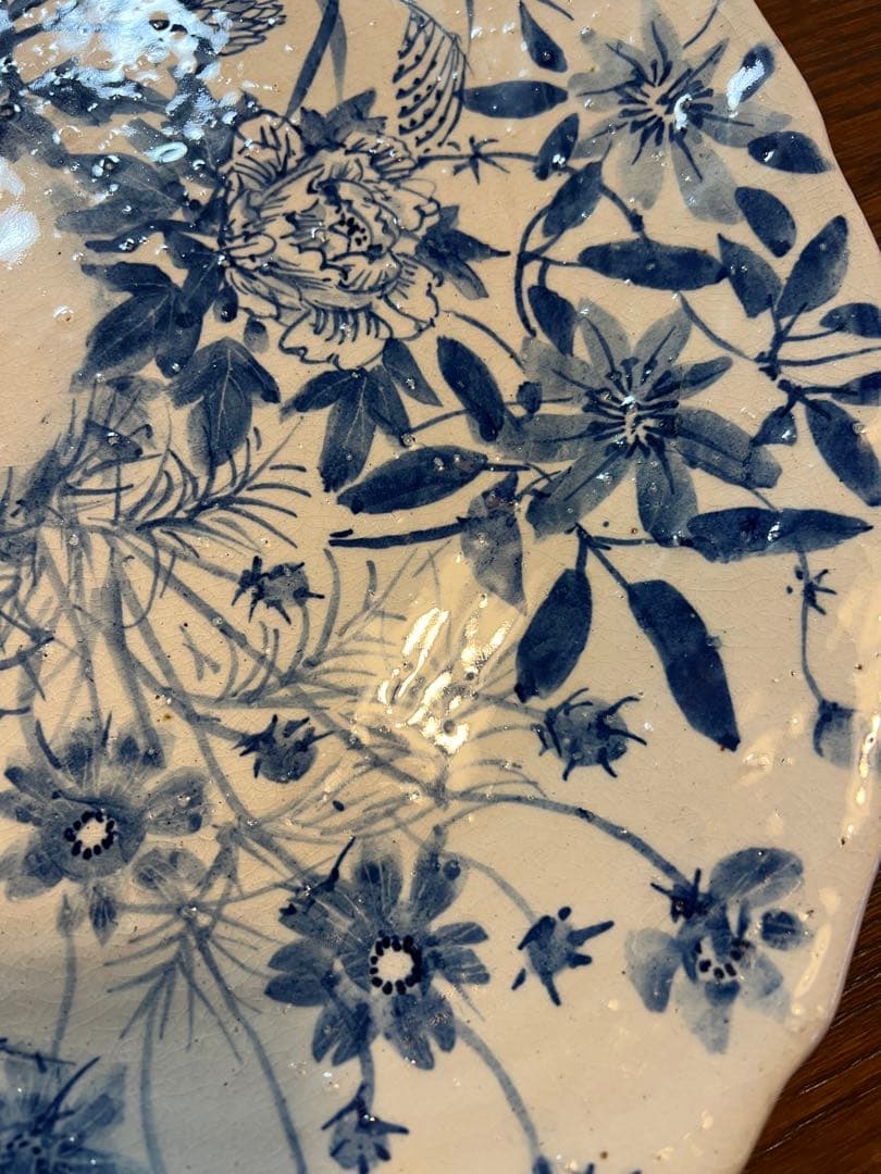 信楽　壺九郎大皿　42㎝×52㎝