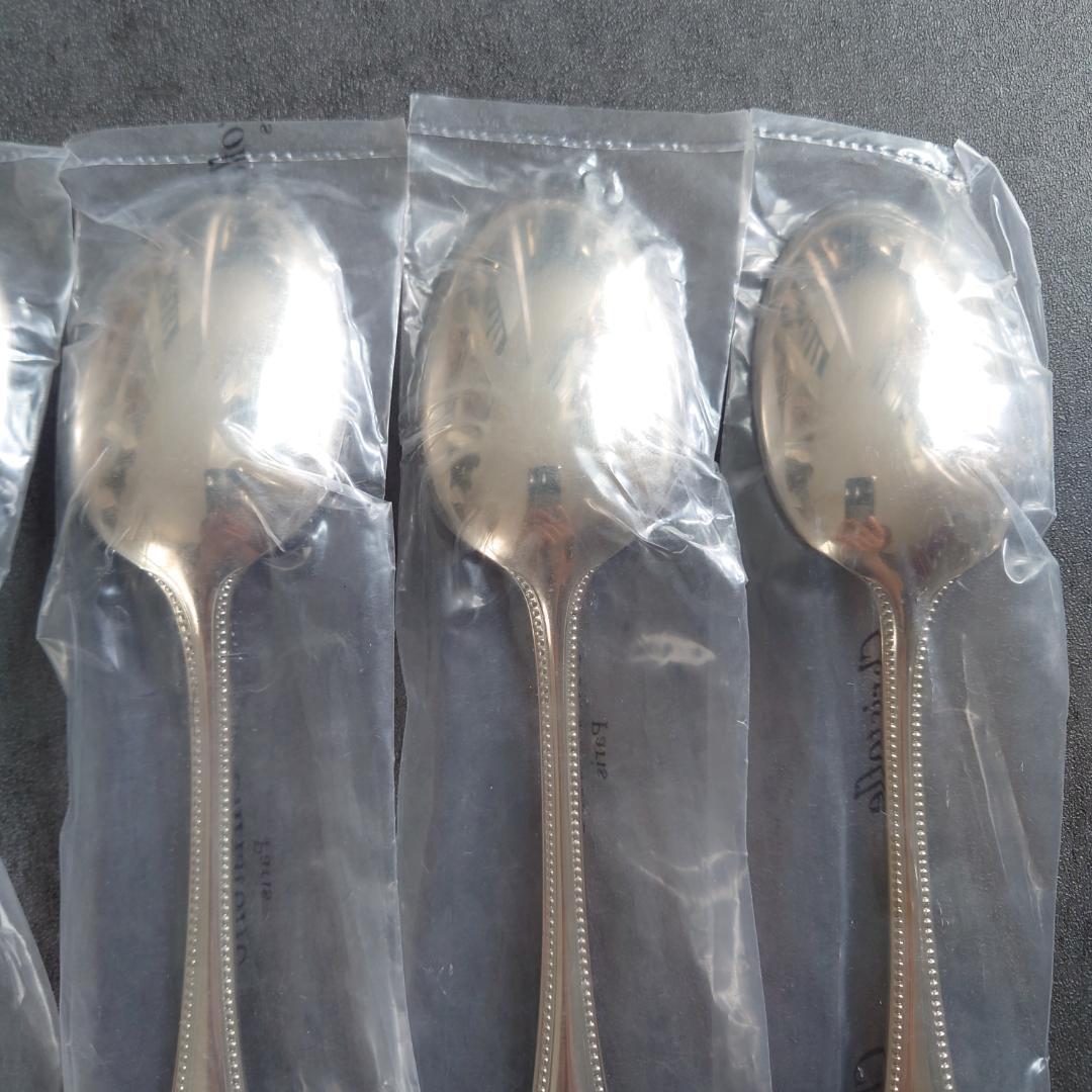 クリストフル パール 未開封 スタンダードスプーン 6点