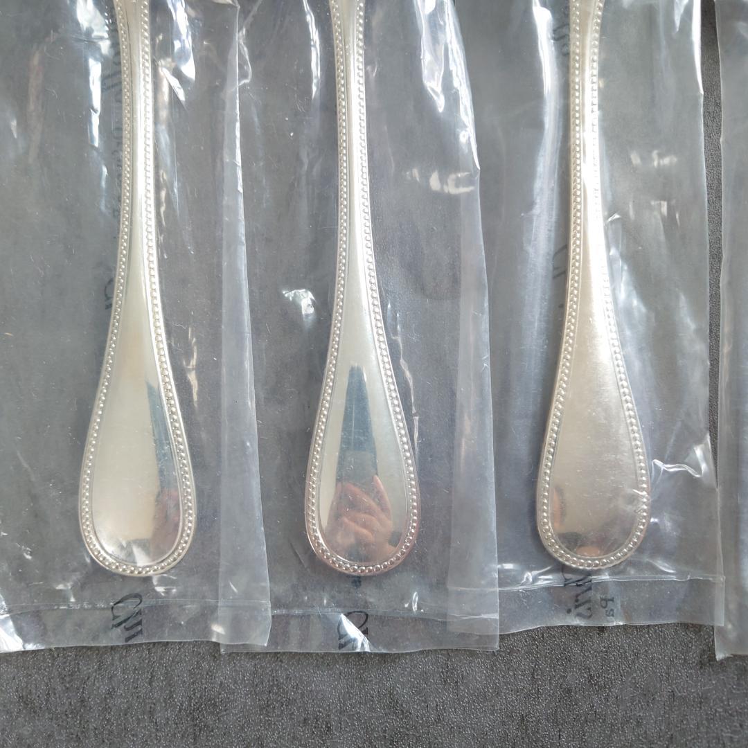 クリストフル パール 未開封 スタンダードスプーン 6点