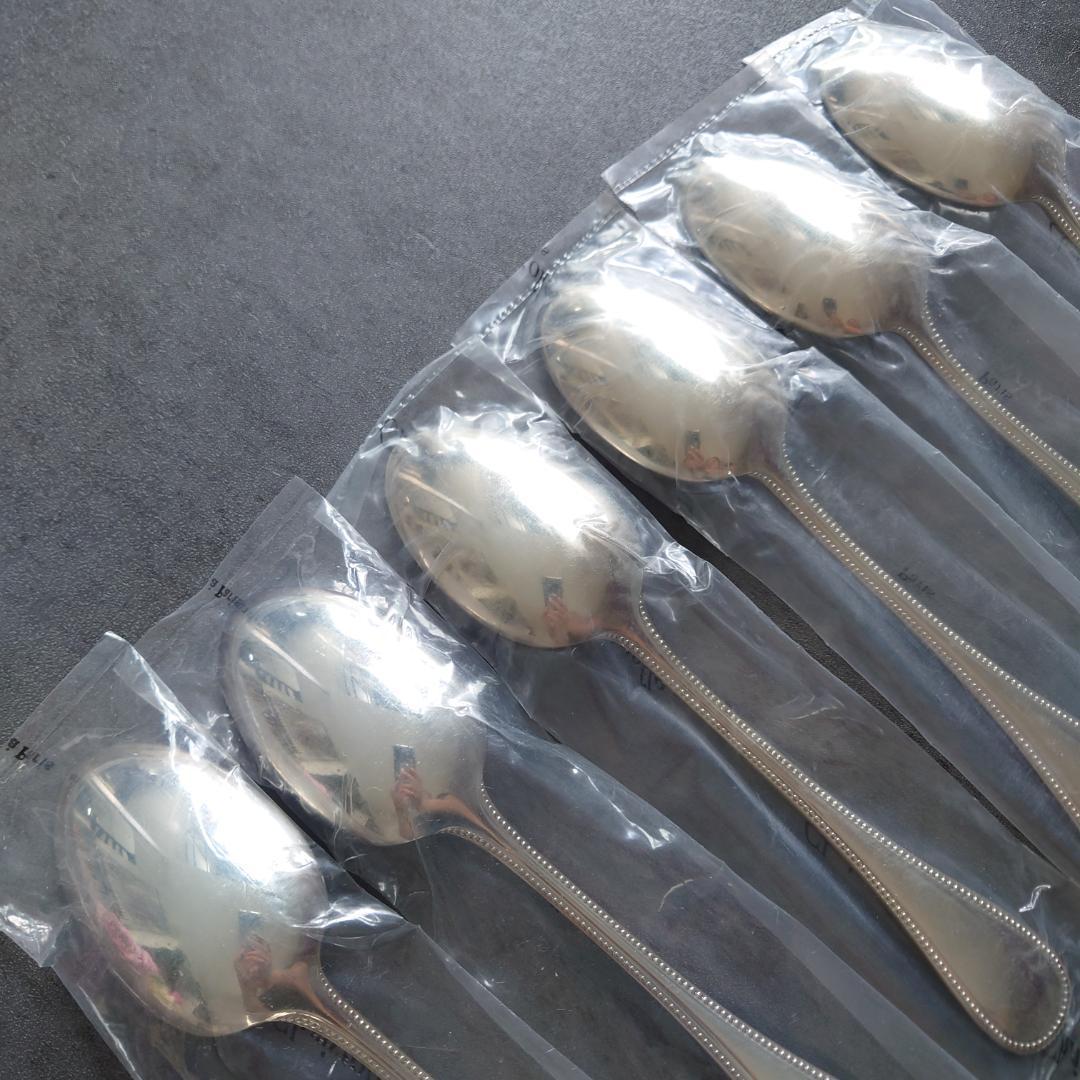 クリストフル パール 未開封 スタンダードスプーン 6点