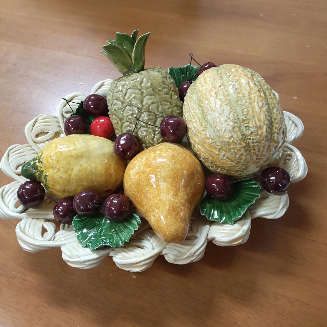 イタリア製　飾りもの　置き物　新品　インテリア　果実