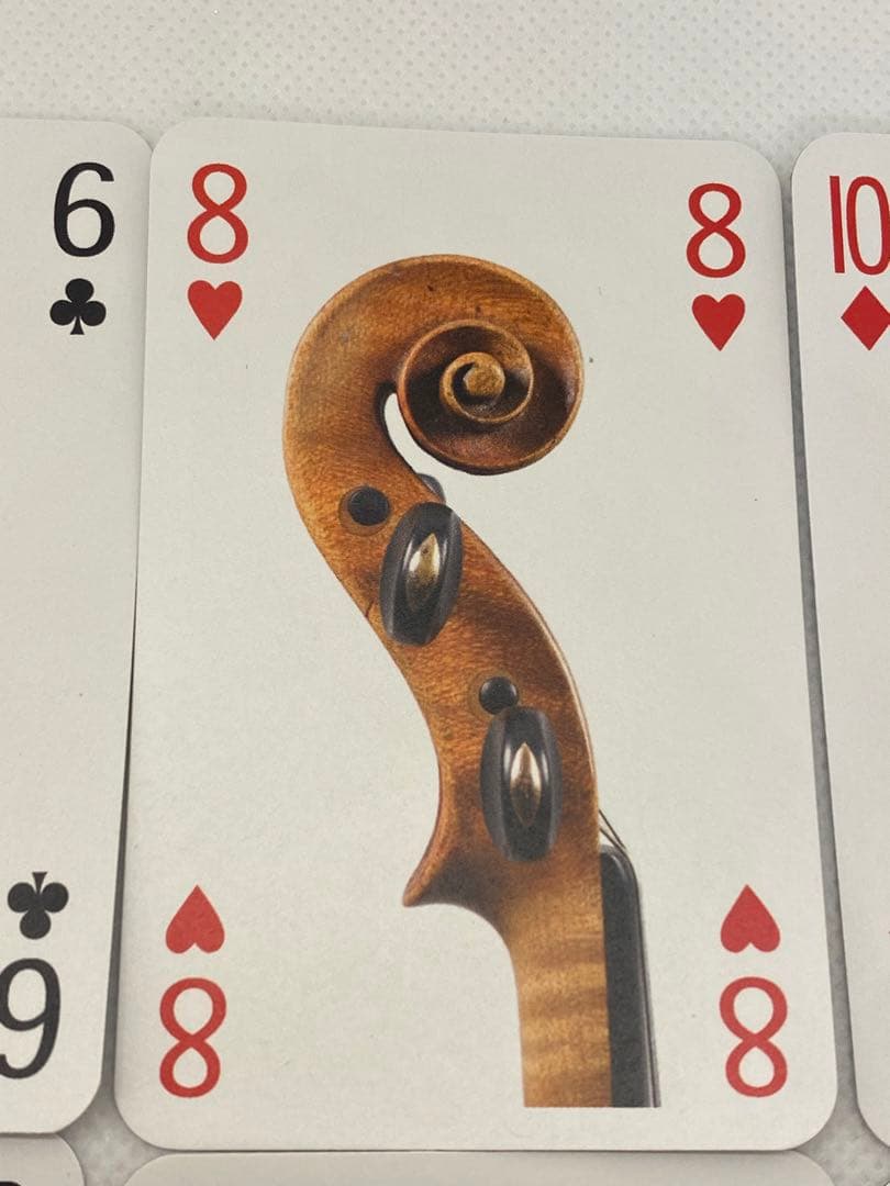 激レア　貴重　モンドムジカ　記念品　トランプ　非売品　バイオリン名作　匿名配送