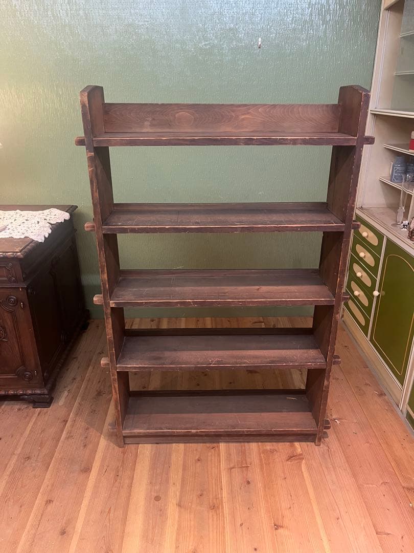 楔棚 昭和レトロ 当時物 ラック インテリア