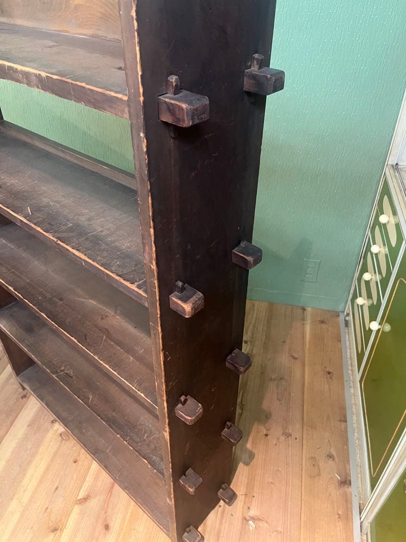 楔棚 昭和レトロ 当時物 ラック インテリア