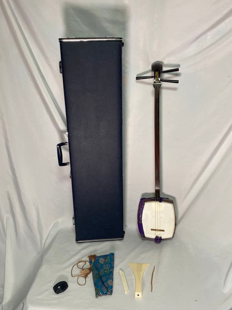 2737❣️ 三味線　セット　細棹　　2.4cm