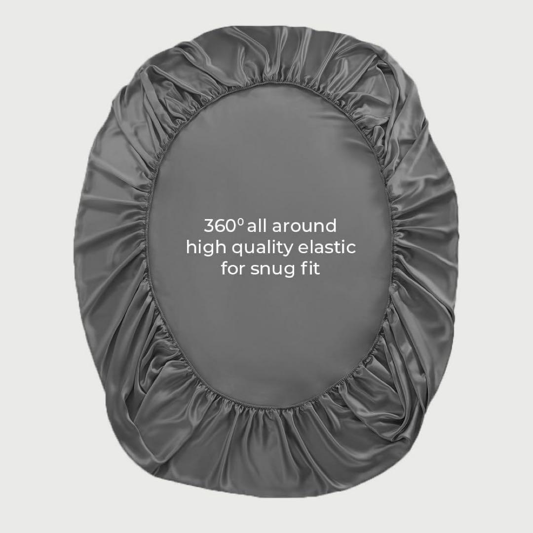 LINENWALAS キングサイズ シーツ 180 X 200 CM レーヨン