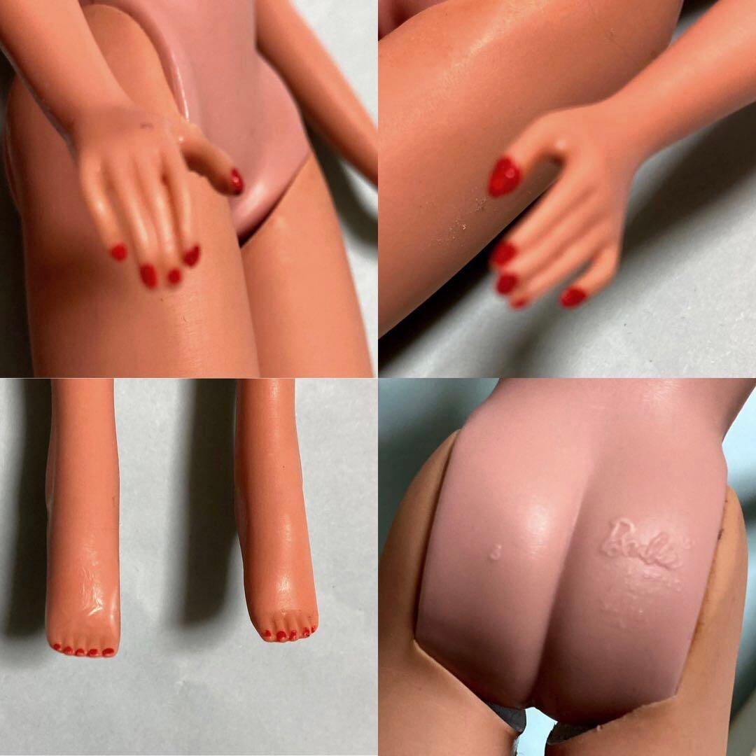 バービー　ヴィンテージ　1961 バブルカット　オイリーフェイス　箱他付　レア