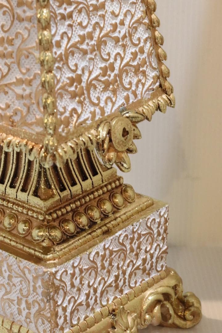 ツリーオブジェ　ホワイトゴールド