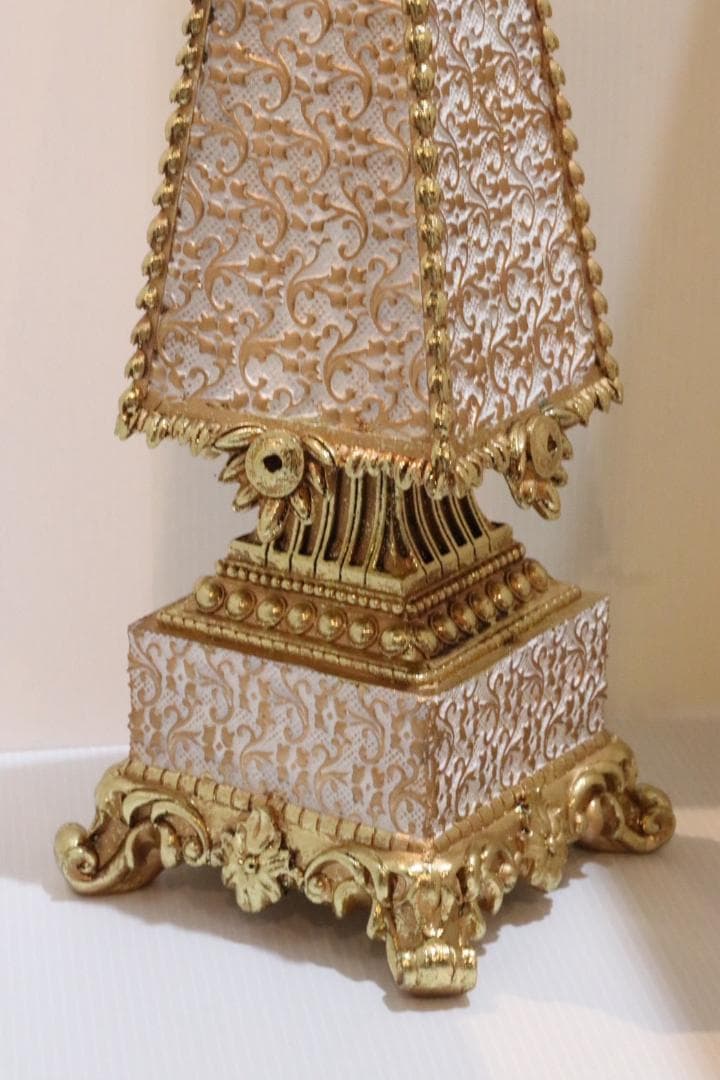 ツリーオブジェ　ホワイトゴールド