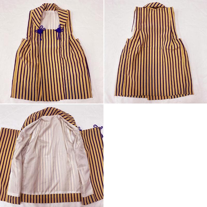 ◎504ag30◎七五三 三歳 女児 単衣着物&被布 セミアンティーク 紫◎