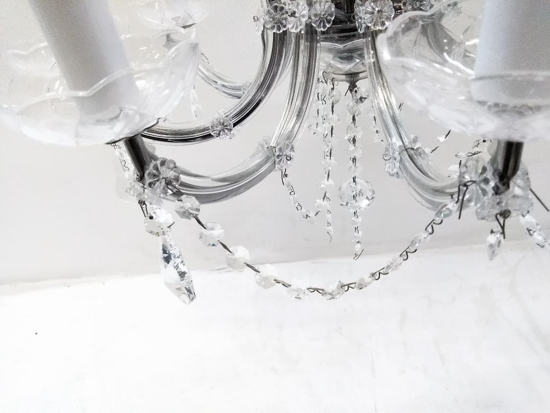 定価40万 大塚家具 シャンデリア ARL-2930N/8CR 照明 8灯 ★