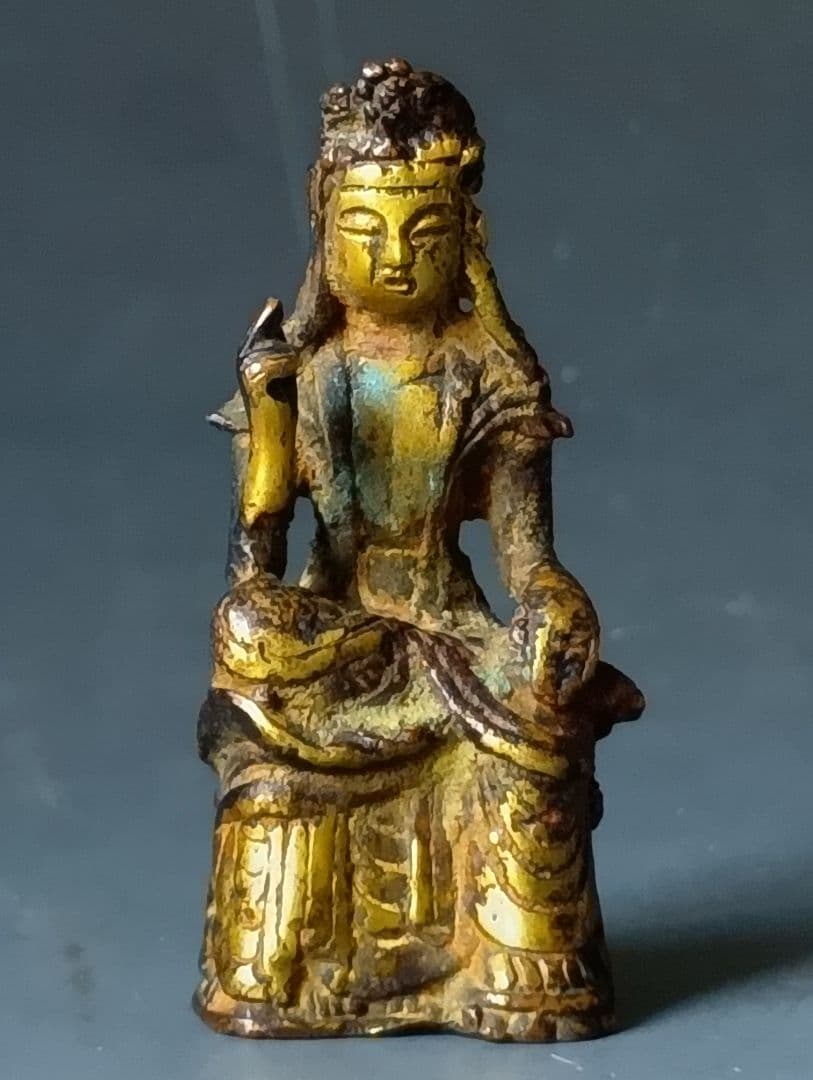 新羅金銅仏/桐箱入り