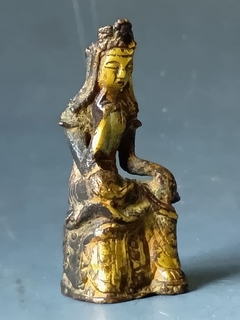 新羅金銅仏/桐箱入り