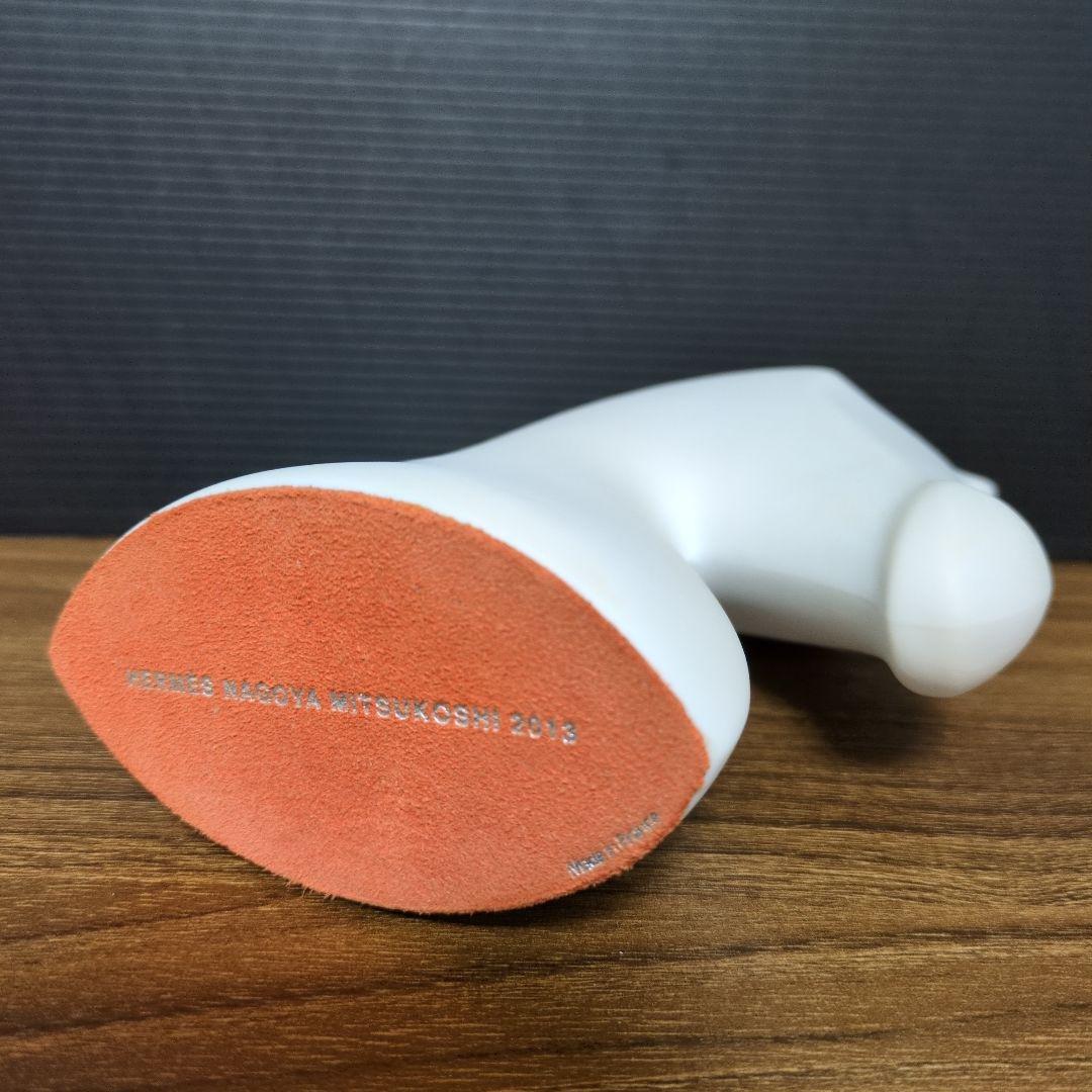 HERMES エルメス ペーパーウェイト サマルカンド 17cm ホワイト