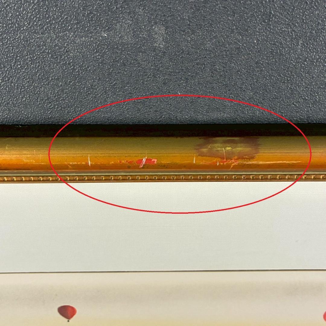 イザベル・バイレン「ベニス」リトグラフ 直筆サイン入り 額縁入り