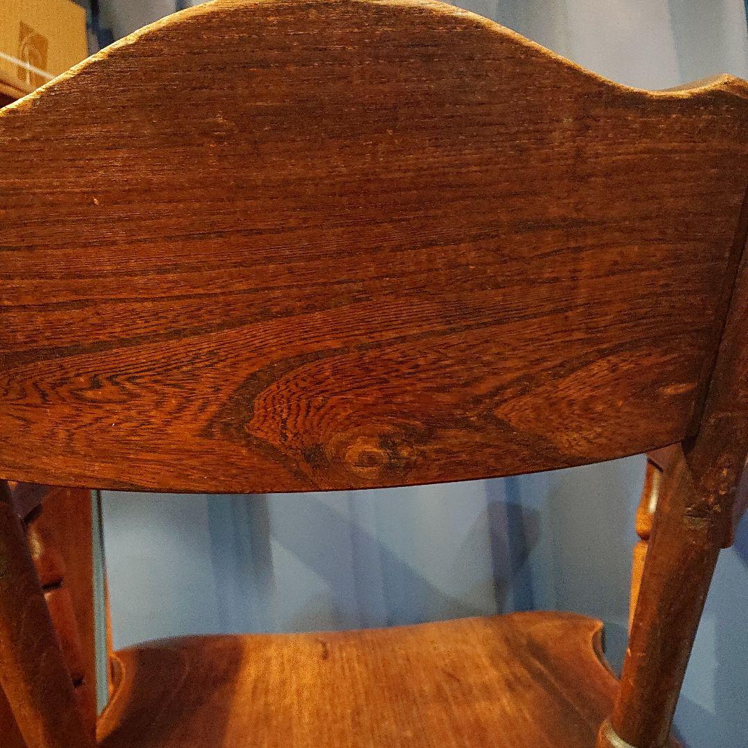 木製アームチェア1脚