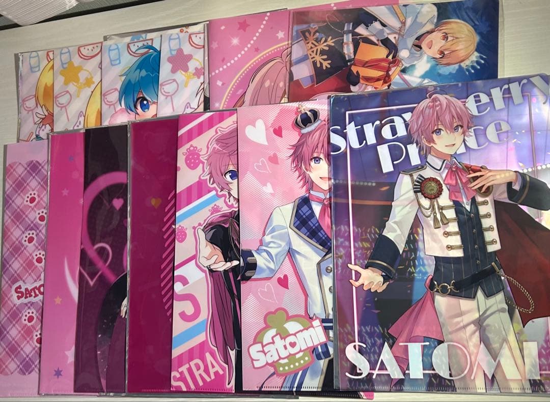 すとぷり クリアファイル さとみ 莉犬 ころん るぅと まとめ売り