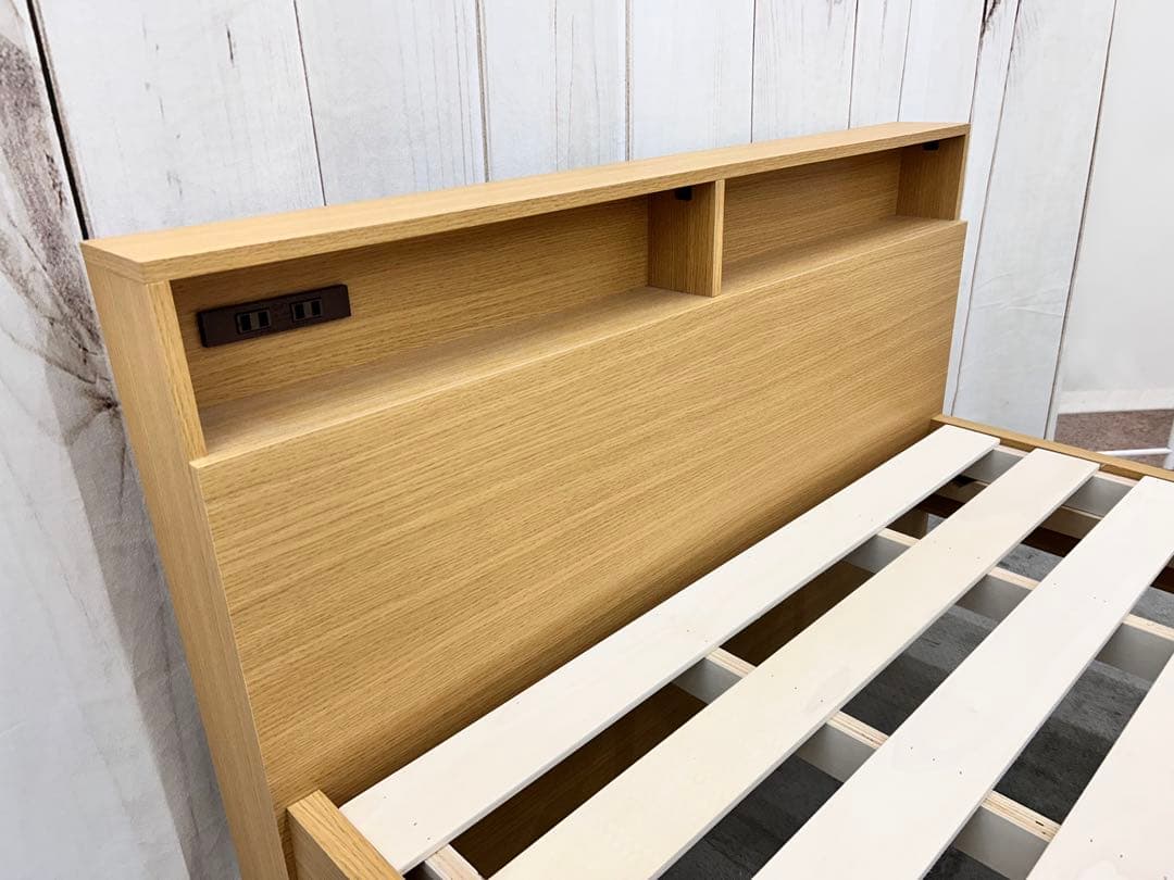 跳ね上げすのこシングルベッドフレーム