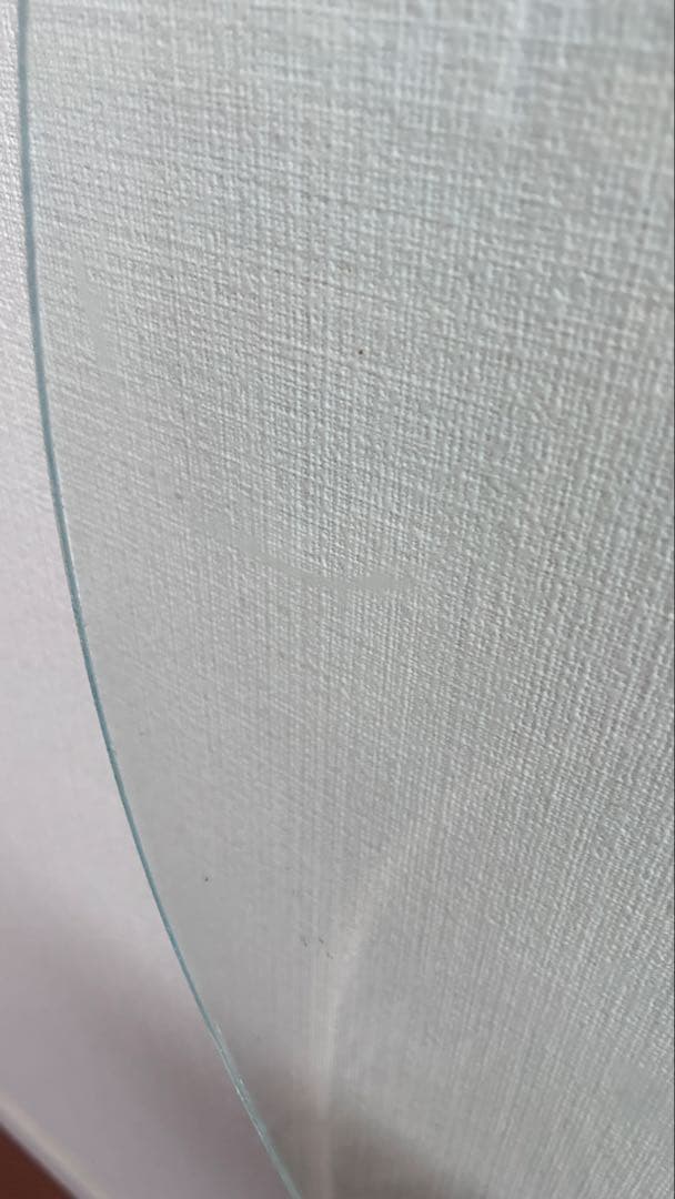 ラタン 円形 ガラス テーブル