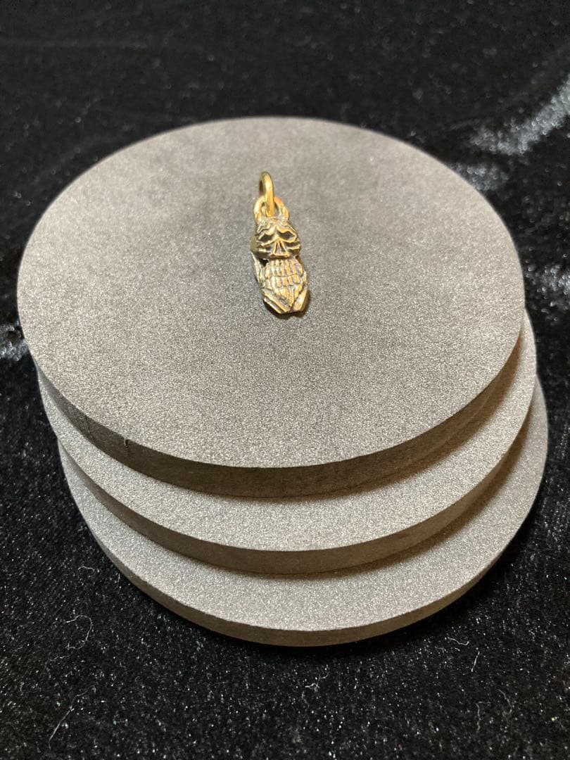 チビSkull Pendant 真鍮
