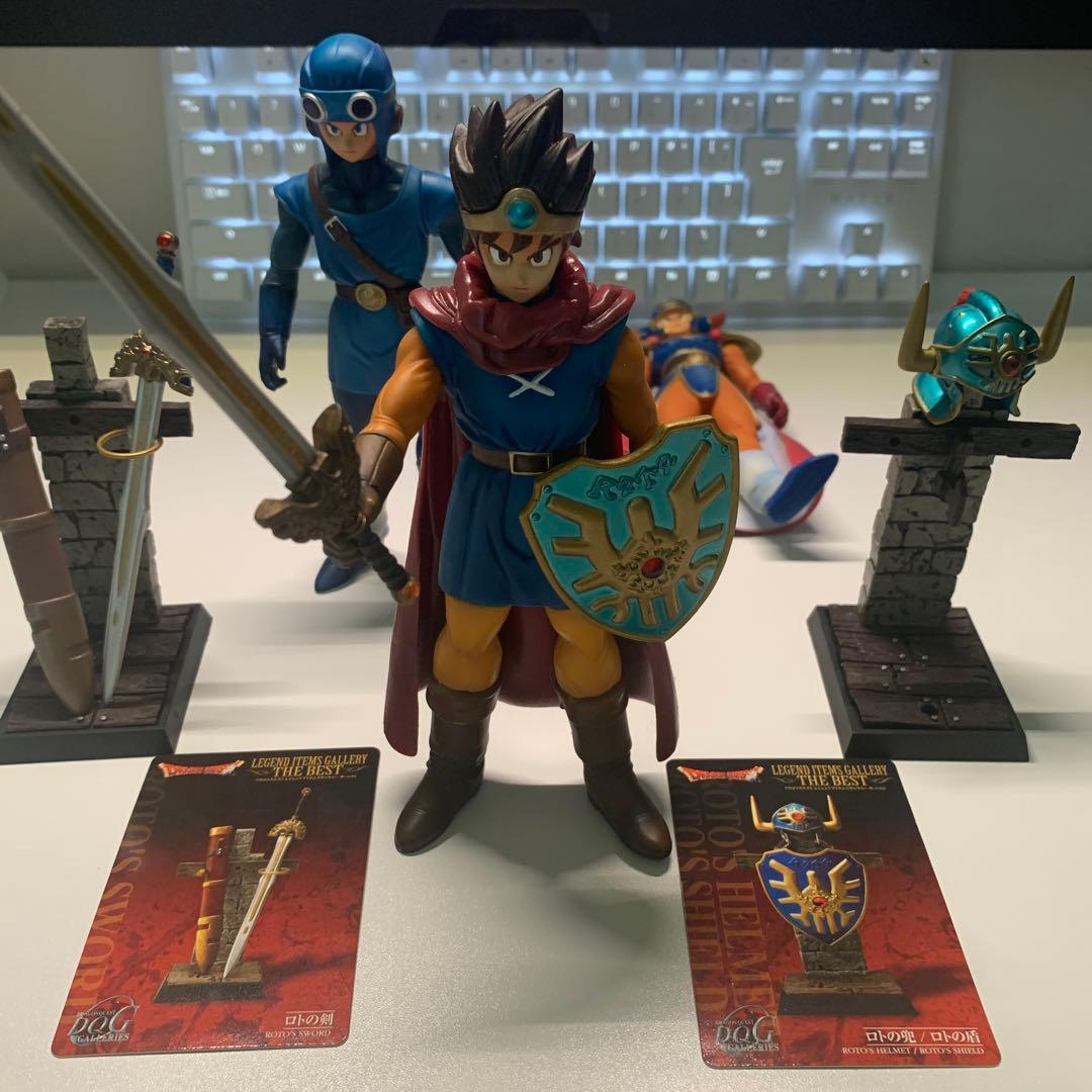 ドラクエ勇者フィギュア1〜3 レジェンドアイテムギャラリー ロトの剣
