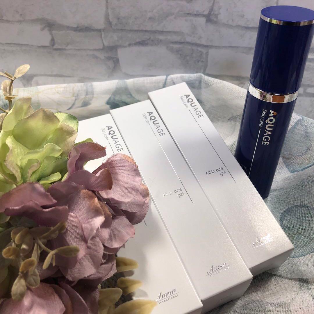 AQUAGE スキンケア　オールインワンジェル　35本