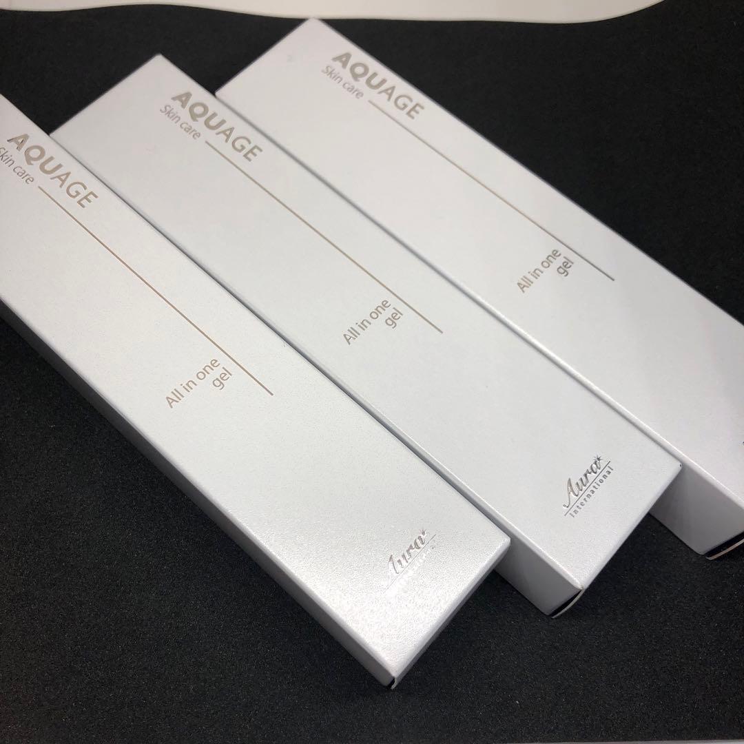 AQUAGE スキンケア　オールインワンジェル　35本