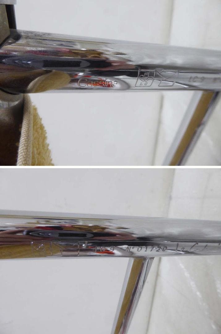 正規品■Cassina ■LC9 タブレスツール TABOURET オットマン