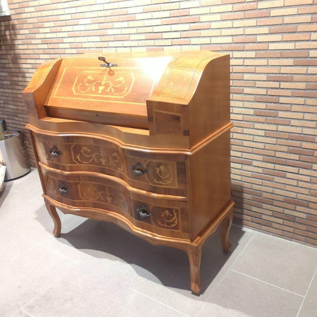 新春還元セール◇ITALYTarocco社製　象嵌ライティングビューロ