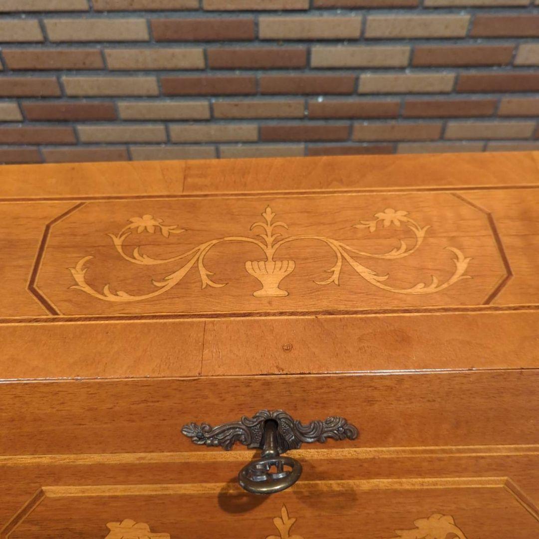 新春還元セール◇ITALYTarocco社製　象嵌ライティングビューロ