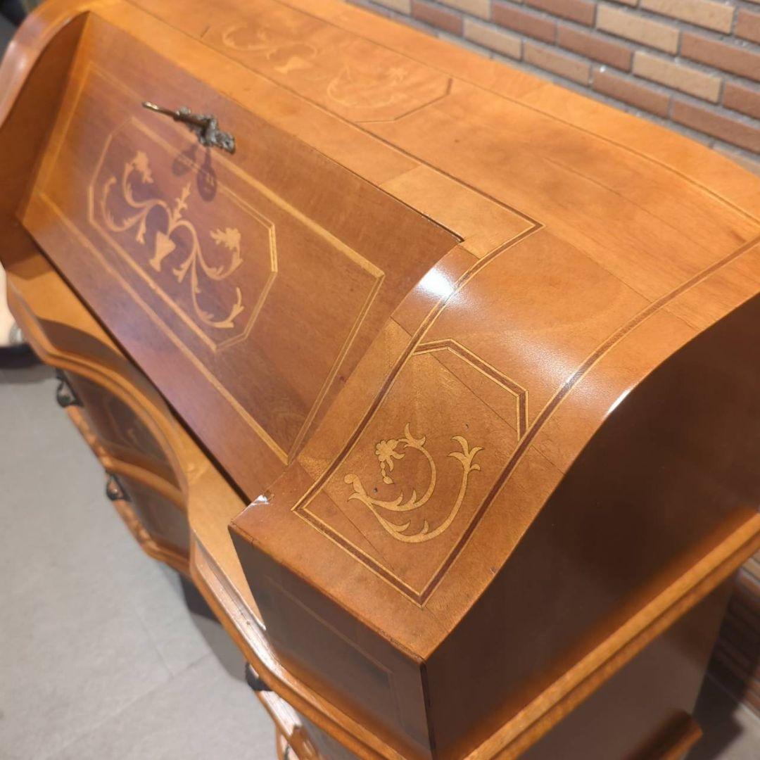 新春還元セール◇ITALYTarocco社製　象嵌ライティングビューロ